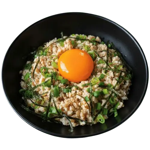 alt="Japanese rice bowl from Sanpi Ryoron authentic Japanese menu in Cebu"