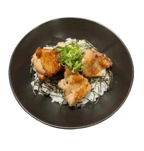 alt="Yakitori bowl from authentic Japanese menu in Cebu"